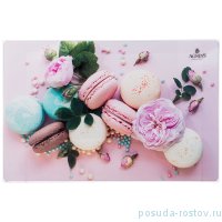 Доска разделочная 20 х 30 х 0,4 см стеклянная &quot;макарони&quot; / 267221