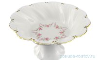 Конфетница 19,5 см н/н &quot;Соната /Розовый цветок&quot; / 085550