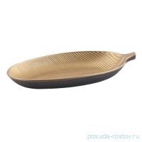 Набор блюд 6 шт сервировочные Лист &quot;Yaprak Gold&quot; / 264320