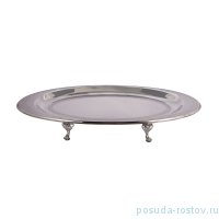 Поднос 40 х 22 см овальный на ножках / 225882