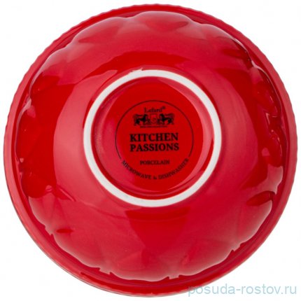 Салатник для смешивания и сервировки lefard kitchen passion 25 см красная / 348731