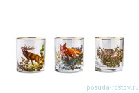 Стаканы для виски 280 мл 6 шт &quot;Барлайн /Охота /Ассорти&quot; / 155995