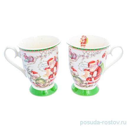 Набор кружек 2 шт &quot;Christmas time /Royal Classic&quot; / 228317