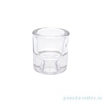 Подсвечник 6,5 х 6 см 2в1 круглый для чайных, конусных и столовых свечей &quot;Bolsius&quot;   / 257257