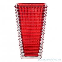 Ваза для цветов 28 см красная &quot;Baccarat&quot; / 344305