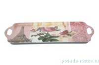 Поднос прямоугольный с ручками &quot;Flower Art&quot; / 140297