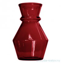 Ваза для цветов 25 см рубиновый &quot;Merida&quot; / 323151