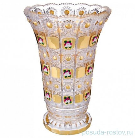Ваза для цветов 25 см &quot;LEFARD GOLD GLASS&quot; / 197417