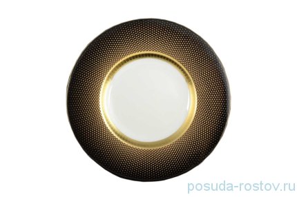 Набор тарелок 22 см 6 шт &quot;Констанц /Rio black gold&quot; / 100017