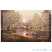 Картина 60 х 100 см &quot;Лебеди&quot; / 275709