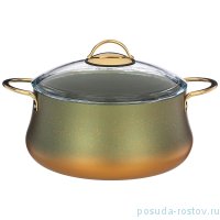 Кастрюля 26 х 12 см со стеклянной крышкой 5,5 л &quot;Agness /Vulcano&quot; / 230289