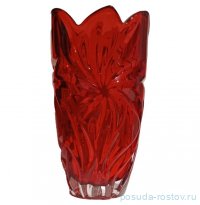 Ваза для цветов 28 см &quot;Flora /Красная&quot; / 312974