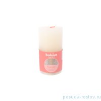 Свеча Рустик 13 х 6,8 см &quot;Christmas world /Жемчужная + шампань /Bolsius&quot;  / 262571