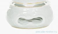 Подогрев для чайника &quot;Рококо /Две линии золото&quot; / 313025