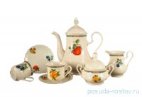 Кофейный сервиз на 6 персон 15 предметов &quot;Мэри-Энн /Фруктовый сад /СК&quot; / 159217
