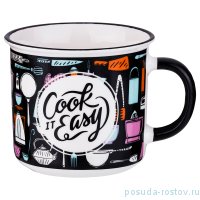 Кружка 400 мл &quot;Cook it easy&quot; / 205054