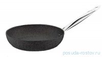 Сковорода с антипригарным гранитным покрытием  20 х 5 см черная &quot;GRANITE SINGLES&quot; / 295562