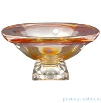 Ваза для фруктов 34 см н/н &quot;Магма /Янтарно-розовая&quot; BG / 113422