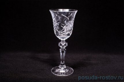Бокалы для красного вина 220 мл 6 шт &quot;Лаура /Хрусталь резной /35003&quot; / 047966