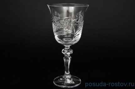 Бокалы для красного вина 220 мл 6 шт &quot;Лаура /Хрусталь резной /35003&quot; / 047966