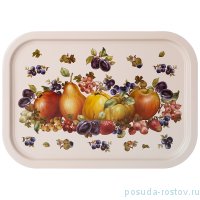 Поднос 28,5 х 40 см прямоугольный &quot;Фрукты&quot; / 255913