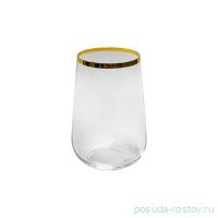 Стаканы для воды 380 мл 6 шт &quot;Сандра /Отводка золото /20746&quot; / 312777