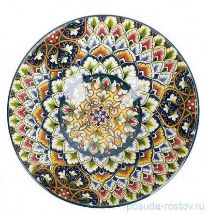 Салатник 20,5 см &quot;Arabesque зеленый&quot; / 348934