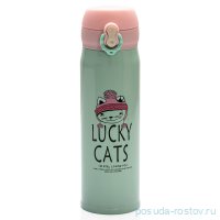 Термос мятный &quot;Lucky cats&quot; / 223729