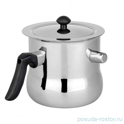 Молоковарка 2 л со свистком и крышкой Agness / 355585