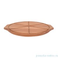 Разделочная доска 37 х 33 х 1,6 см круглая   / 250765