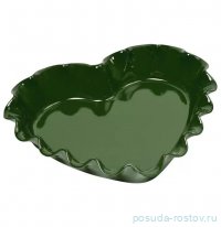 Форма для выпечки пирога 32,5 x 28 x 6 см лавровый лист 2 л Сердце &quot;Emile Henry&quot;  / 305452