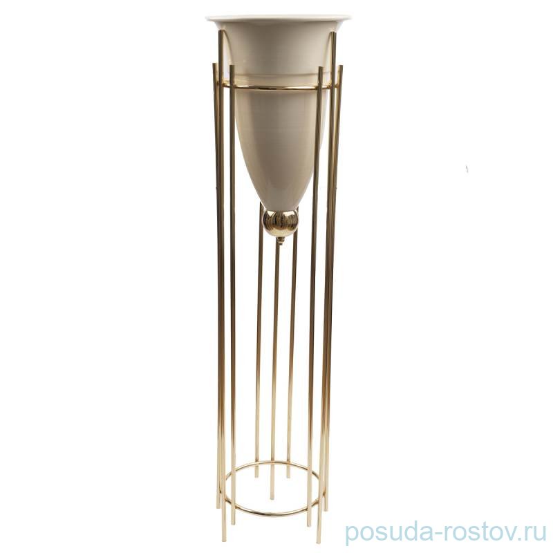 Ваза для цветов большая "Cream Gold" / 269465