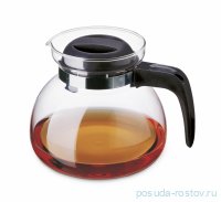 Заварочный чайник 1,5 л с чёрной крышкой (без ситечка) &quot;Сватава /Simax&quot; / 210243