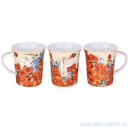 Кружка 420 мл &quot;Маки (В. Ван Гог)&quot; / 350096