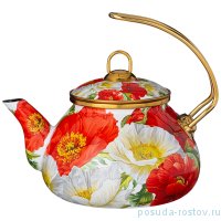 Чайник 2,2 л эмалированный &quot;agness /маки&quot; / 256783