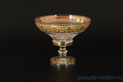 Конфетница 15 см н/н &quot;Max Crystal /Золото&quot; / 105418