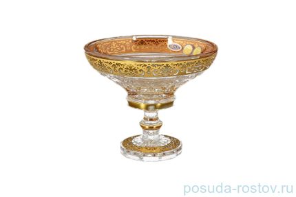 Конфетница 15 см н/н &quot;Max Crystal /Золото&quot; / 105418