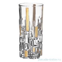 Стаканы для воды 340 мл 6 шт &quot;Этна /Окошки золотые&quot; / 289741