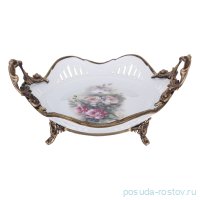 Конфетница 28 х 23 х 17 см н/н с ручками &quot;Миниатюра&quot; / 290495