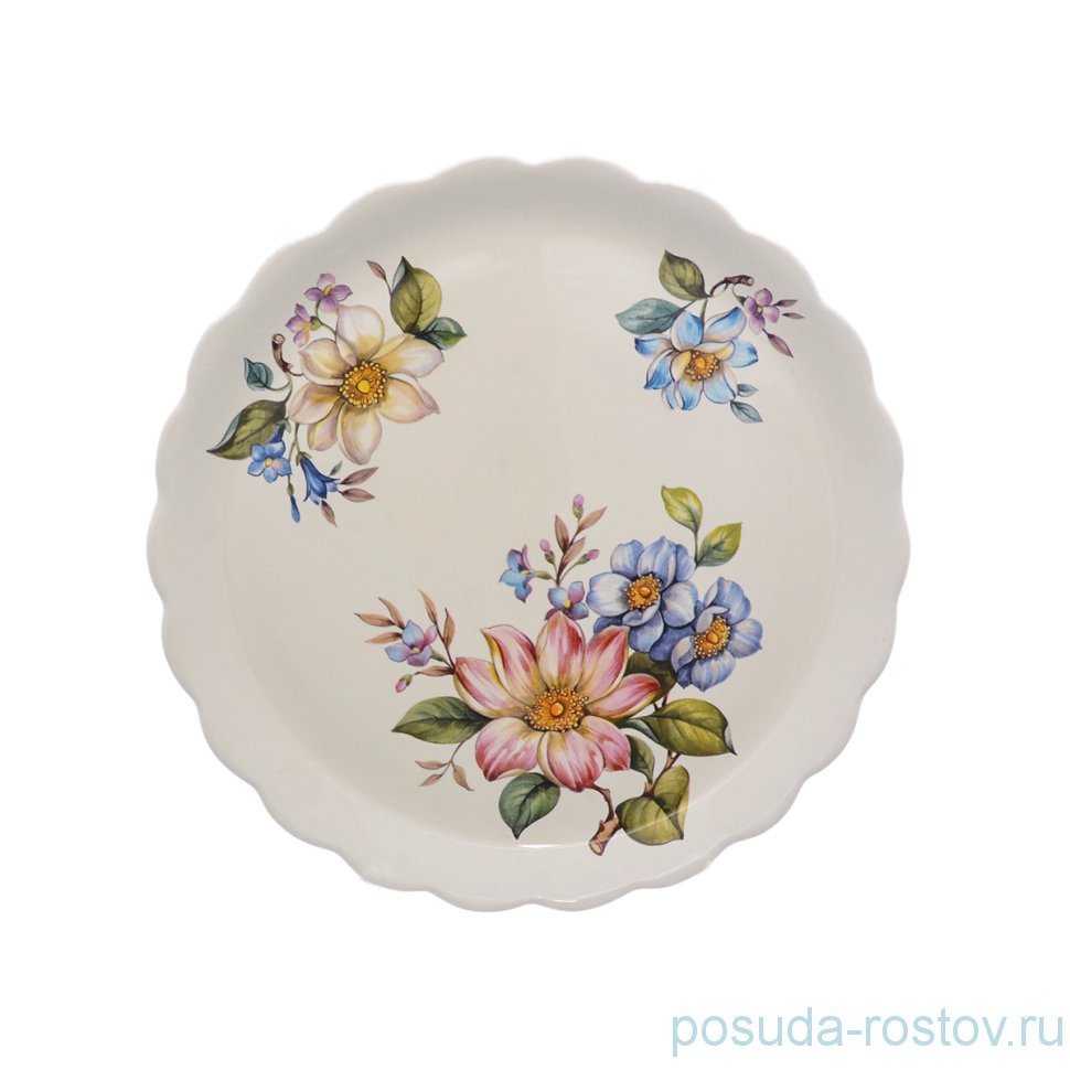 Тарелки 26 см 2 шт "Artigianato ceramico /Весенние лепестки" / 169930