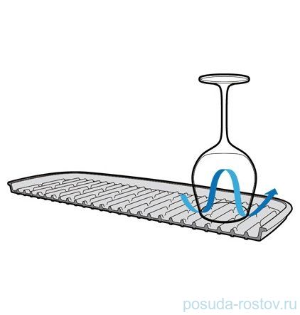 Сушилка для посуды 42 x 24 см силиконовая &quot;Tescoma /CLEAN KIT&quot; / 142361