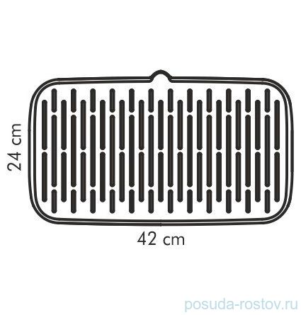 Сушилка для посуды 42 x 24 см силиконовая &quot;Tescoma /CLEAN KIT&quot; / 142361