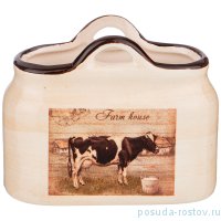 Салфетница 12,5 х 6,5 х 10 см &quot;farm house&quot; / 224659