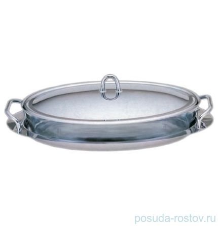 Мармит 34 х 23 см овальный 3 л с подносом &quot;FOOD WARMERS LINE /Quick Snap Line&quot;  / 117237