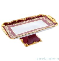 Рулетница 26 см н/н &quot;Ювел /Красный с золотым узором&quot; / 028799