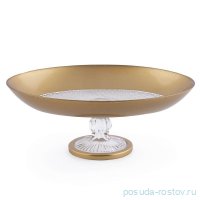 Блюдо овальное н/н &quot;Piramit /Золото&quot; / 274141