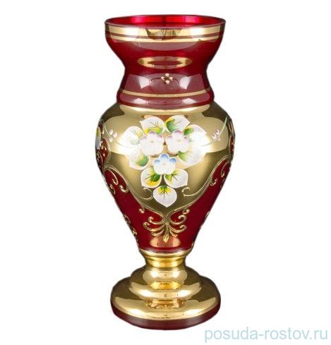 Ваза для цветов 22 см "Лепка красная /83219" / 038776