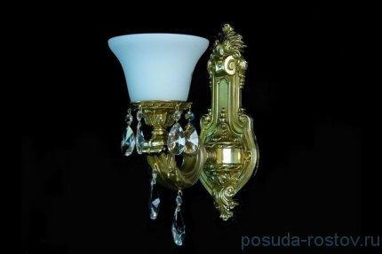Бра 1 рожковый &quot;Бронза /хрусталь&quot; / 035982