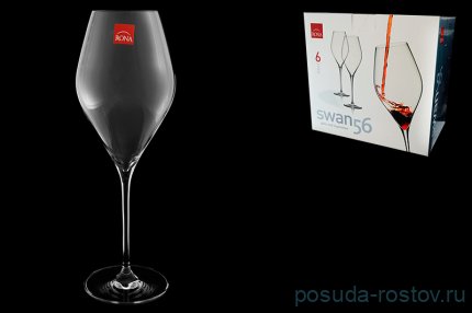 Бокалы для красного вина 700 мл 6 шт &quot;Swan /Без декора&quot; / 051464