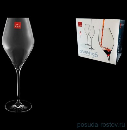 Бокалы для красного вина 700 мл 6 шт &quot;Swan /Без декора&quot; / 051464